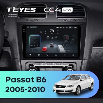 Штатная магнитола Teyes CC4 Pro 12/256 Volkswagen Passat B6 (2005-2010)