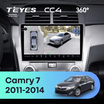Штатная магнитола Teyes CC4 360 6/64 Toyota Camry 7 XV 50 55 (2011-2014) F4