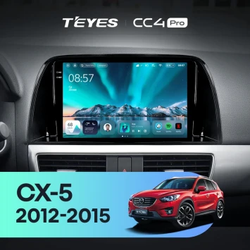 Штатная магнитола Teyes CC4 Pro 8/128 Mazda CX-5 (2012-2015) Тип-C