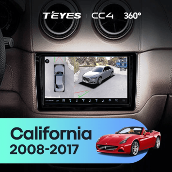 Штатная магнитола Teyes CC4 360 6/64 Ferrari California (2008-2017)