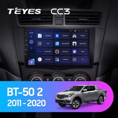 Штатная магнитола Teyes CC3 4/32 Mazda BT-50 (2011-2020) F1