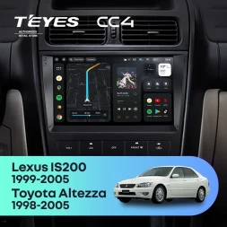 Штатная магнитола Teyes CC4 6/64 Toyota Altezza XE10 (1998-2005)