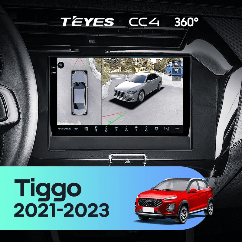 Штатная магнитола Teyes CC4 360 6/64 Chery Tiggo 3x 1 (2021-2023)