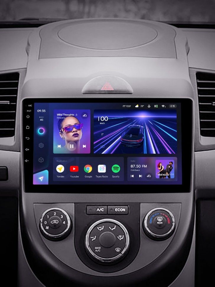 Штатная магнитола Teyes CC3 4/32 Kia Soul 1 (2008-2014)