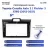 Переходная рамка Toyota Corolla Axio 2 / Fielder 3 E160 (2012-2021) (9")