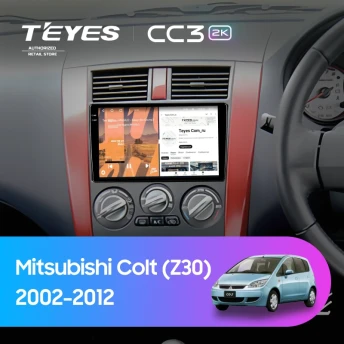 Штатная магнитола Teyes CC3 2K 6/128 Mitsubishi Colt (Z30) (2002-2012) Правый руль