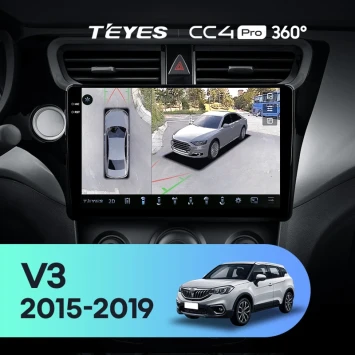 Штатная магнитола Teyes CC4 Pro 360 8/128 Brilliance V3 (2015-2019)