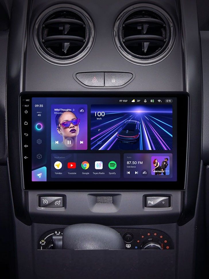 Штатная магнитола Teyes CC3 4/32 Renault Duster (2015-2021) F1