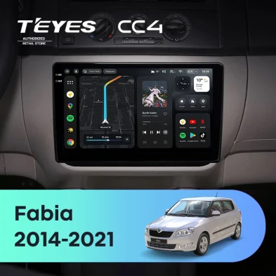 Штатная магнитола Teyes CC4 8/128 Toyota Verso R20 (2009-2018) F3