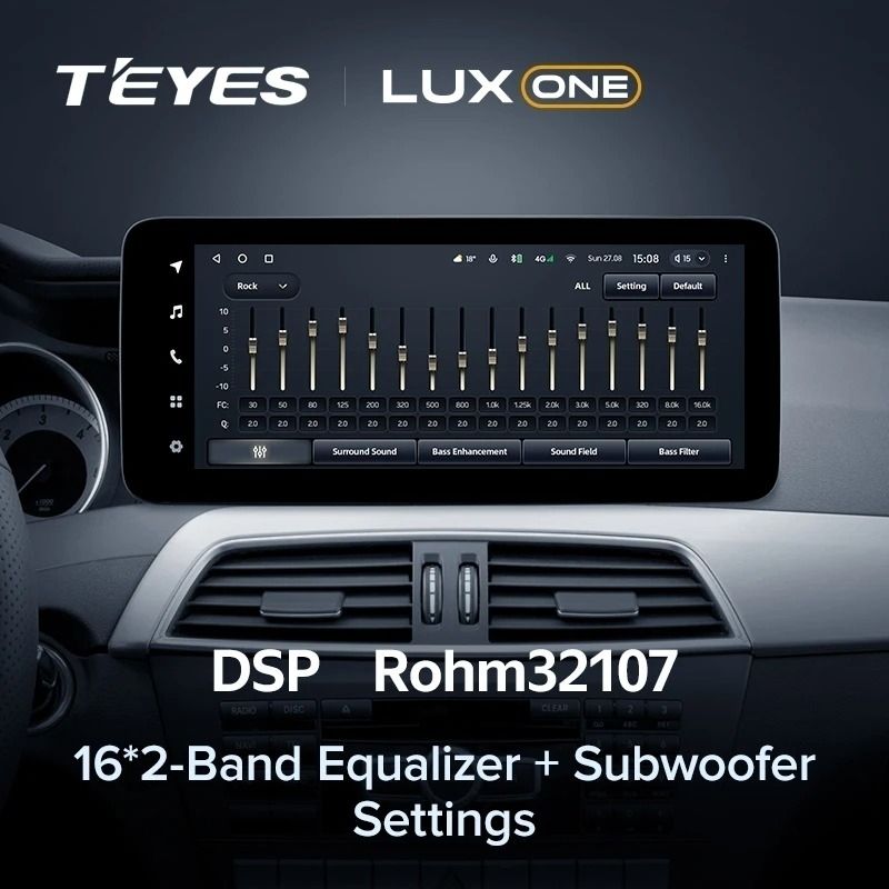 Штатная магнитола Teyes LUX ONE 6/128 Mercedes-Benz GLE-Class W166 (NTG 5.0) (2015-2018)