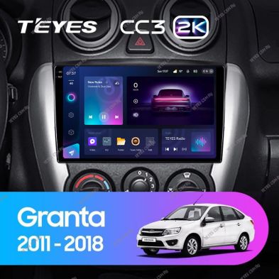 Штатная магнитола Teyes CC3 2K 4/32 Lada Granta Sport (2011-2018) Тип-A