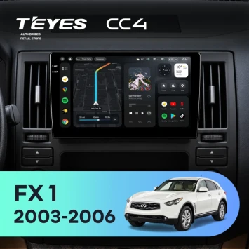 Штатная магнитола Teyes CC4 6/64 Infiniti FX 1 (S50) (2003-2006)