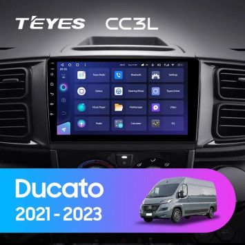 Штатная магнитола Teyes CC3L 4/64 Fiat Ducato Van L3H2 (2021-2023)