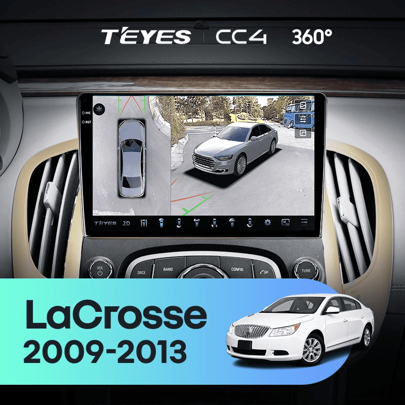 Штатная магнитола Teyes CC4 360 8/128 Buick Lacrosse (2009-2013)