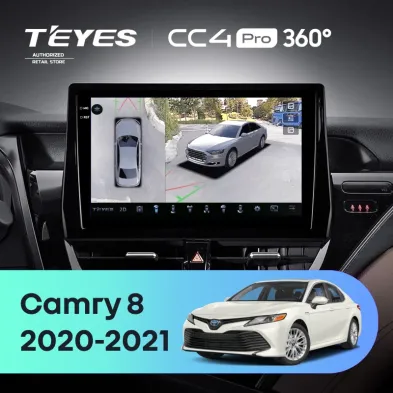 Штатная магнитола Teyes CC4 Pro 360 12/256 Toyota Camry 8 XV 70 (2020-2021)