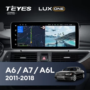 Штатная магнитола Teyes CC4 Pro 12.3" 360 12/256 Audi A6 C7 4 A6L (RMC System) (2011-2018)