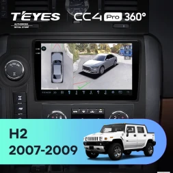 Штатная магнитола Teyes CC4 Pro 360 8/128 Hummer H2 E85 (2007-2009) F2