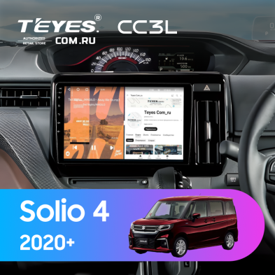 Штатная магнитола Teyes CC3L 4/32 Suzuki Solio 4 (2020-)