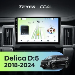 Штатная магнитола Teyes CC4L 6/64 с DTS Mitsubishi Delica D:5 (2018-2024)