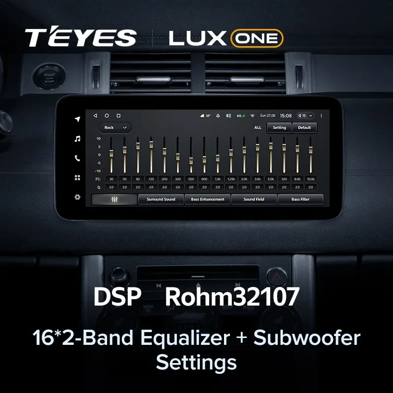 Штатная магнитола Teyes LUX ONE 4/32 Land Rover Range Rover Evoque (2011-2018) Тип-A