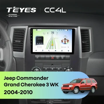 Штатная магнитола Teyes CC4L 6/64 с DTS Jeep Grand Cherokee 3 WK (2004-2010)