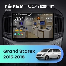 Штатная магнитола Teyes CC4 Pro 8/128 Hyundai Grand Starex (2015-2018) F2 (11")