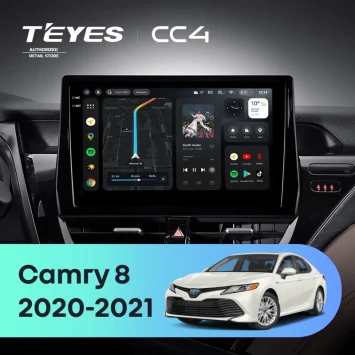 Штатная магнитола Teyes CC4 6/64 Toyota Camry 8 XV 70 (2020-2021)