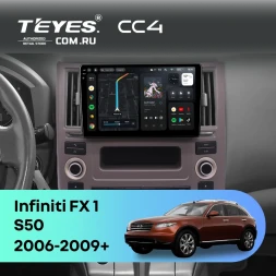 Штатная магнитола Teyes CC4 6/64 Infiniti FX 1 (S50) (2006-2009)