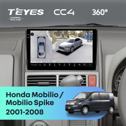 Штатная магнитола Teyes CC4 360 8/128 Honda Mobilio (2001-2008)