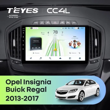 Штатная магнитола Teyes CC4L 6/64 с DTS Opel Insignia (2013-2017) Тип-B