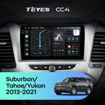 Штатная магнитола Teyes CC4 8/128 Chevrolet Suburban GMT K2YC (2014-2020)