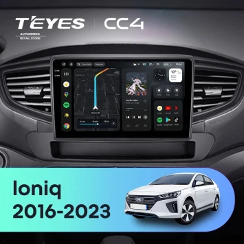 Штатная магнитола Teyes CC4 6/64 Hyundai Ioniq AE (2016-2023) Тип-B