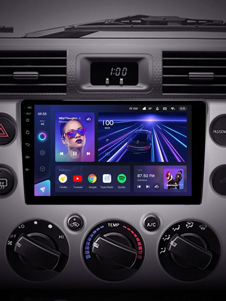 Штатная магнитола Teyes CC3 6/128 Toyota FJ Cruiser J15 (2006-2020)