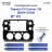 Переходная рамка Toyota FJ Cruiser J15 (2006-2020) F2 (9")