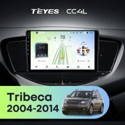Штатная магнитола Teyes CC4L 6/64 с DTS Subaru Tribeca WX W10 (2004-2014)