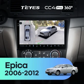 Штатная магнитола Teyes CC4 Pro 360 12/256 Chevrolet Epica 1 (2006-2012)