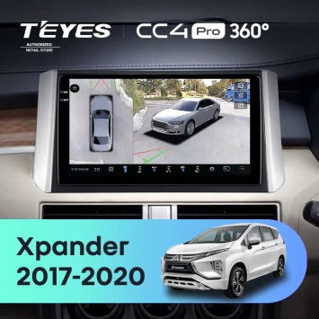 Штатная магнитола Teyes CC4 Pro 360 12/256 Mitsubishi Xpander (2017-2020)