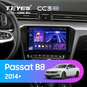 Штатная магнитола Teyes CC3 2K 360 6/128 Volkswagen Passat B8 2014+
