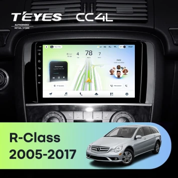 Штатная магнитола Teyes CC4L 4/64 Mercedes-Benz R-Class W251 R280 R300 R320 (2005-2017) F1
