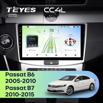 Штатная магнитола Teyes CC4L 6/64 с DTS Volkswagen Passat B6 (2005-2010)