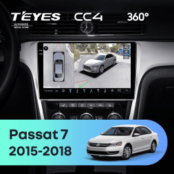 Штатная магнитола Teyes CC4 360 6/64 Volkswagen Passat 7 B7 NMS (2015-2018) F2
