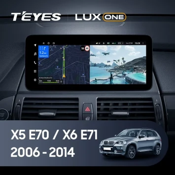 Штатная магнитола Teyes LUX ONE 360 6/128 BMW X5 E70 (CCC) (2006-2014) Universal