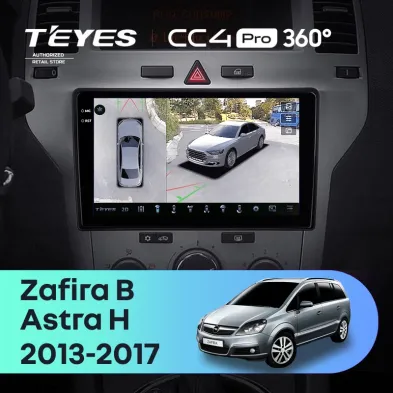 Штатная магнитола Teyes CC4 Pro 360 12/256 Opel Astra H (2004-2014) F2