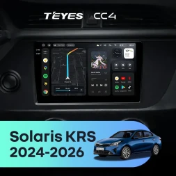 Штатная магнитола Teyes CC4 6/64 Solaris KRS (2024-2026)