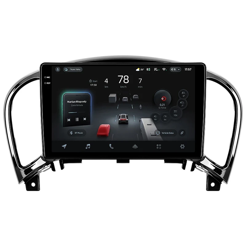 Переходная рамка Nissan Juke (2010-2014) (9") Тип-A