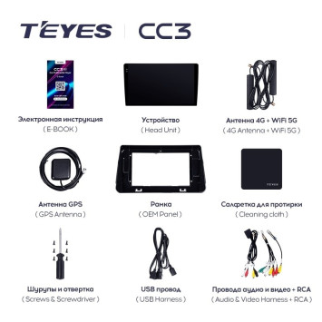 Штатная магнитола Teyes CC3L 4/32 Nissan Kicks P15 (2017-2021)