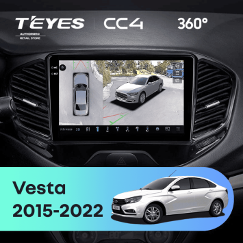 Штатная магнитола Teyes CC4 360 8/128 Lada Vesta Cross Sport (2015-2022) F1