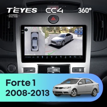 Штатная магнитола Teyes CC4 360 6/64 Kia Forte 1 (2008-2013) F2