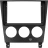 Переходная рамка Subaru Impreza GD GG (2002-2007) (9")