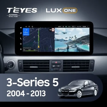 Штатная магнитола Teyes LUX ONE 360 6/128 BMW 3-Series 5 E90 E92 E93 E91 (CIC) (2004-2013) Universal